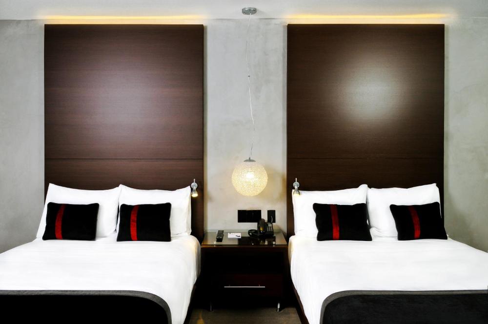 Deluxe Double Room with Two Double Beds interior